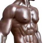 man muscular body
