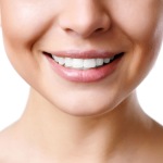 woman smiling