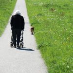 old man using Wheel Walkers